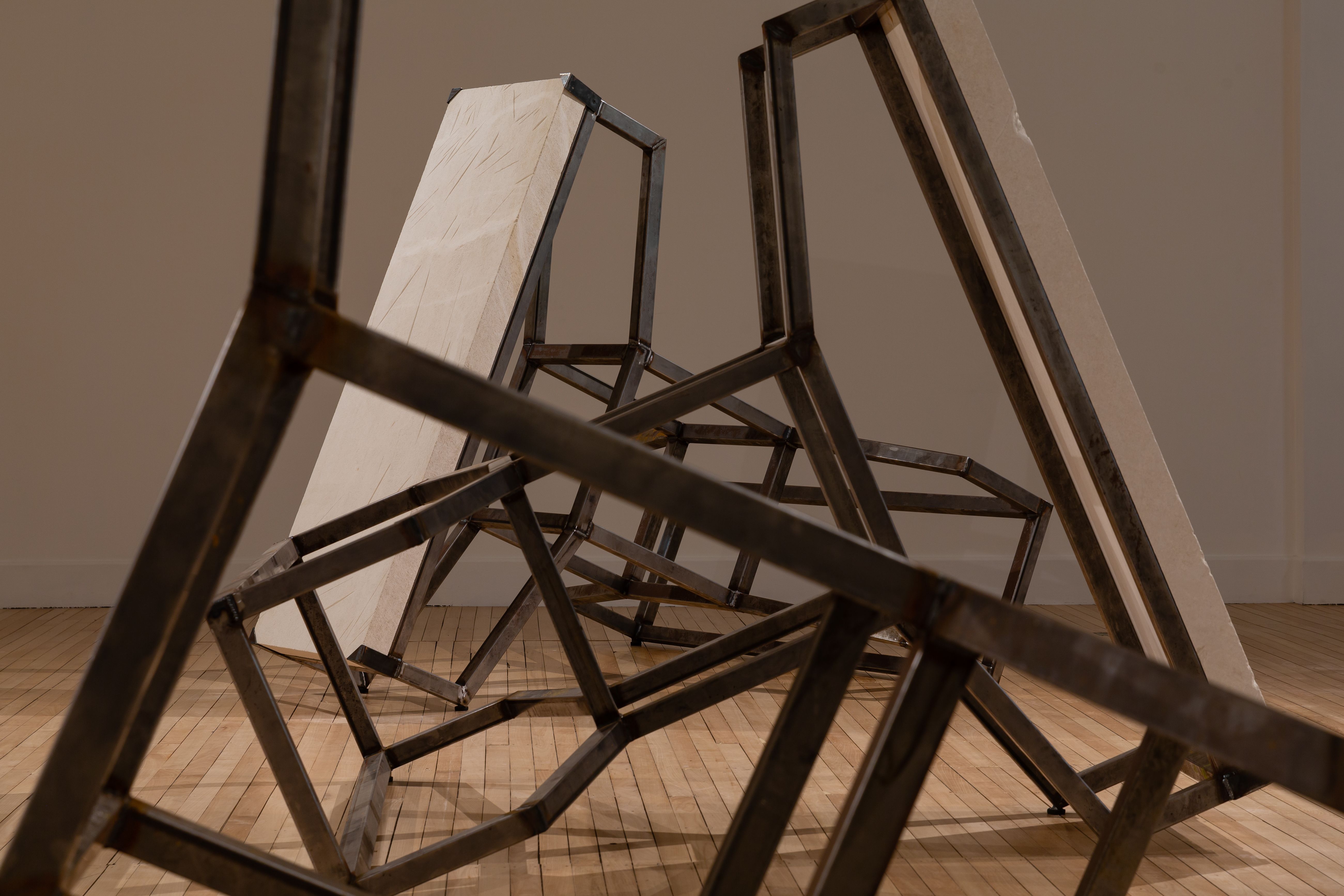 Ana Iti, The woman whose back was a whetstone, 2021 (installation view) Govett-Brewster Art Gallery. Photo by Bryan James and Hayley Bethell..JPG