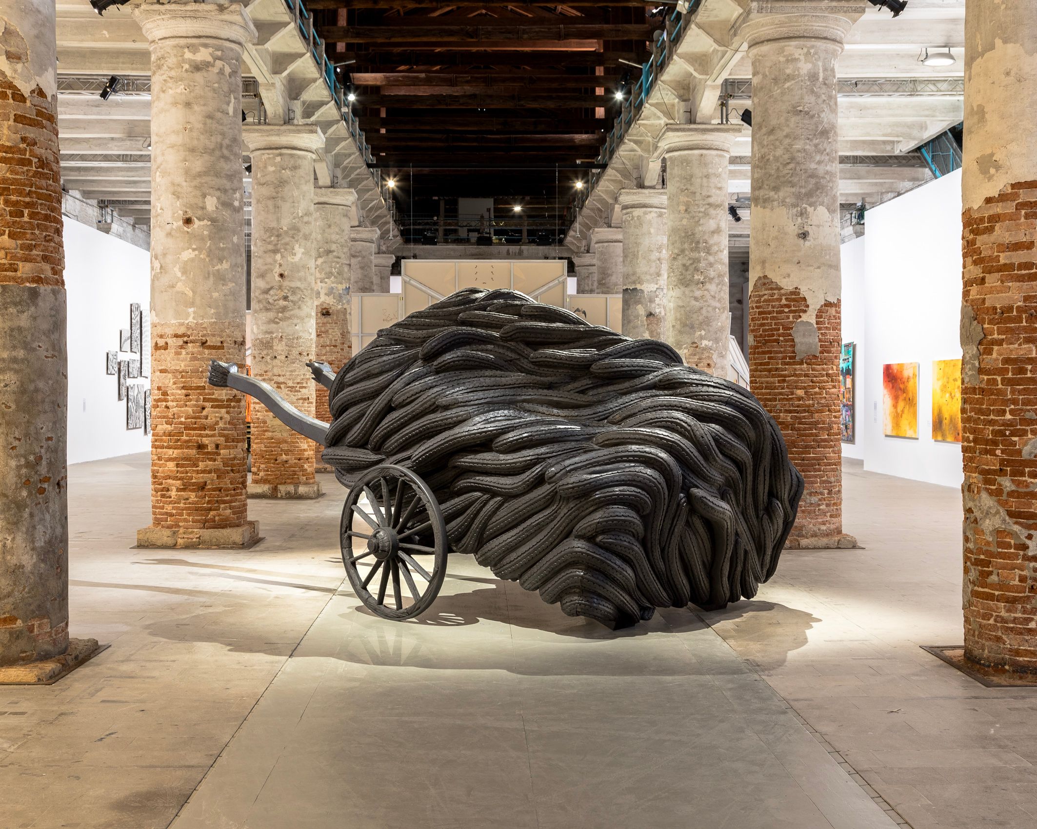 Brett Graham Wastelands, 2024. Installation 60th International Art Exhibition &ndash; La Biennale di Venezia, Stranieri Ovunque &ndash; Foreigners Everywhere. Photo by Marco Zorzanello. Courtesy La Biennale di Venezia.jpg