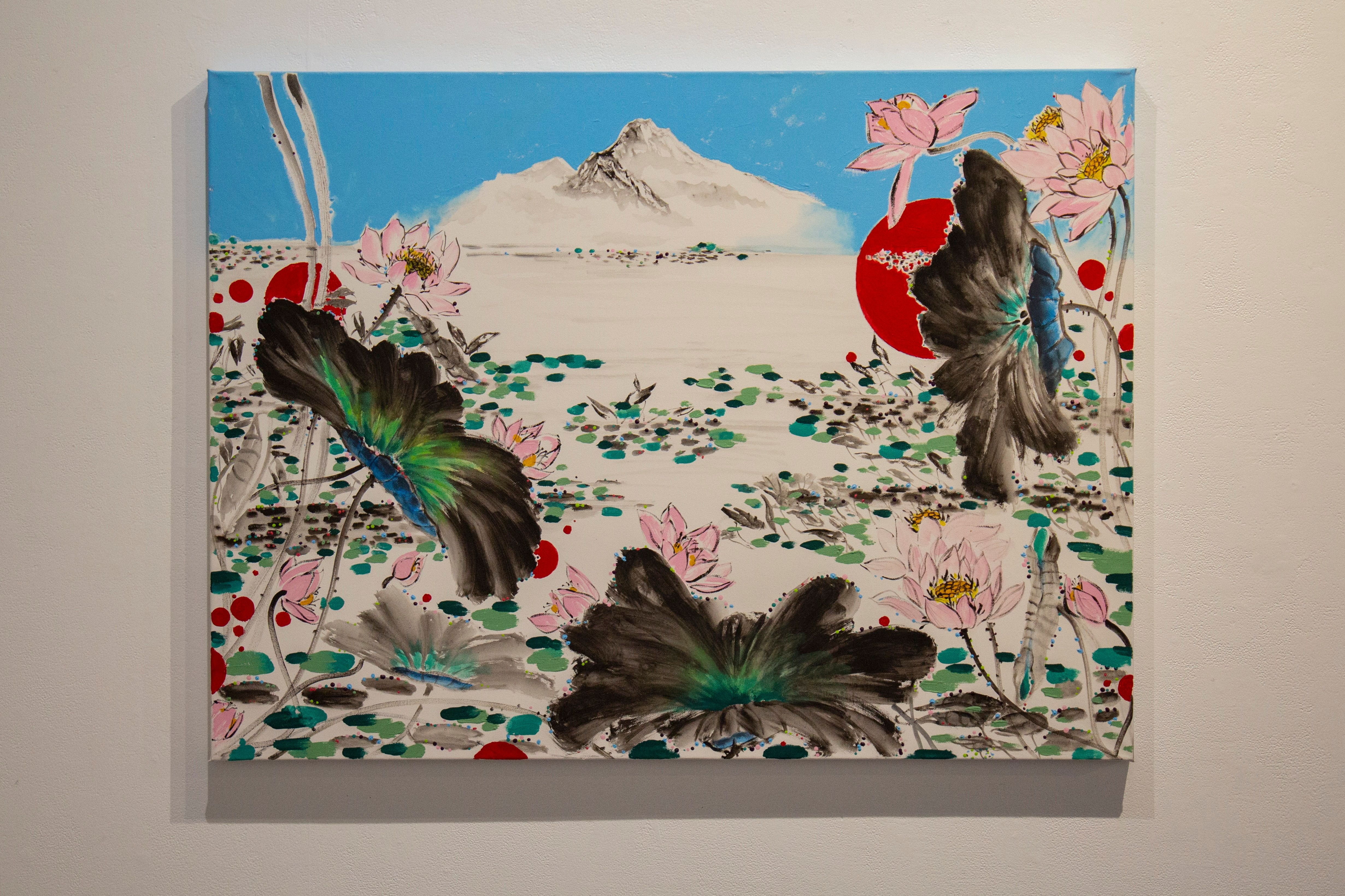 Maxwell Gu, Circle of Life (2022), acrylic on canvas..jpg