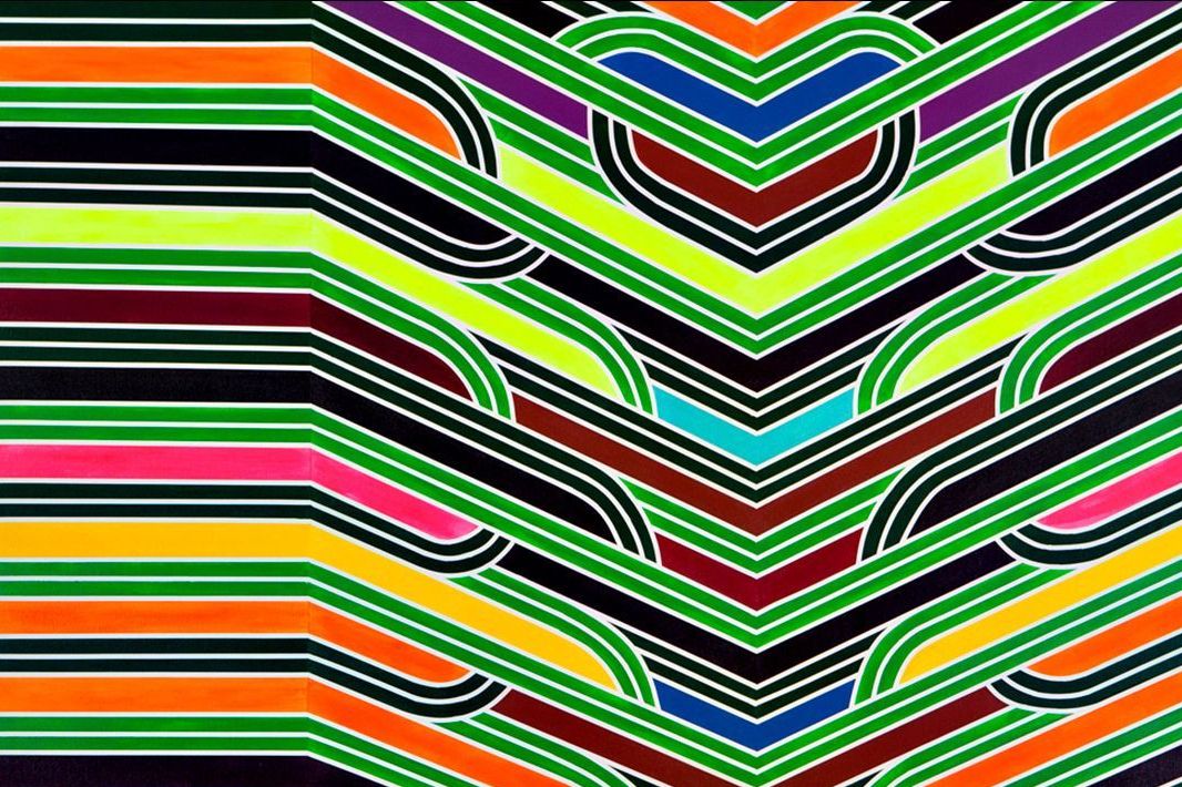 Zena Elliott, Lines, lines and more lines, 2011.jpeg